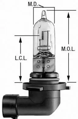 Přední světla - žárovky