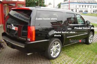 Boční zadní okno - pravé