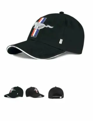 KŠILTOVKA FORD MUSTANG - ČERNÁ