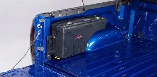 Úložný box na korbu - levý bez Ramboxů