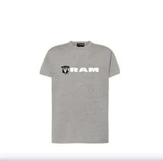 Pánské tričko originál DODGE RAM, RAM Silver gray