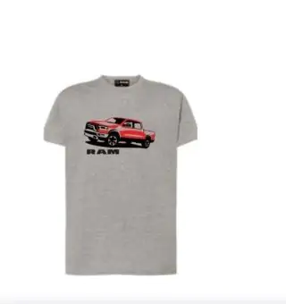 Pánské tričko originál DODGE RAM , RAM grey