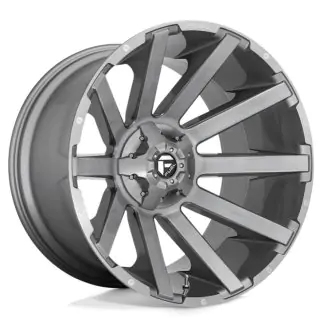 Kolo 20X9 - Alloy wheel D714 Contra Platinum Brushed GUN Metal Tinted Clear