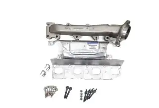 Sada výfukového potrubí levá strana