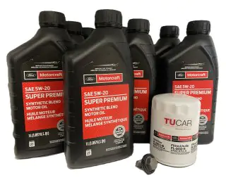 Sada Motorcraft oleje 5W20 2011-2017 F150 5.0L
