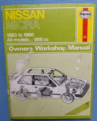 1983 - 1993 NISSAN MICRA - servisní manuál
