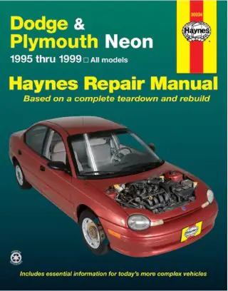 1995 - 1997 DODGE AND PLYMOUTH NEON - servisní manuál